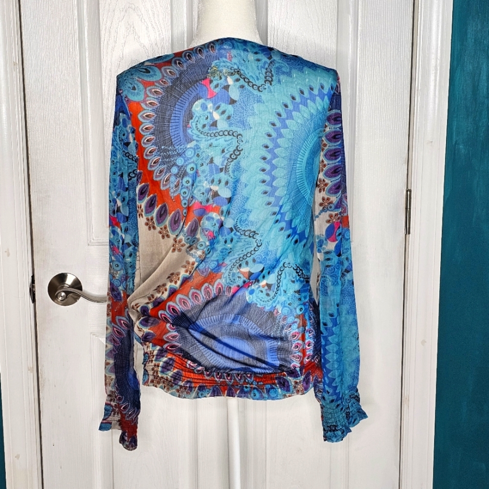 Desigual Sheer Top Large - Picture 4 of 13